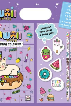 55550-KAWAII PRETTY : LIBRO PARA COLOREAR