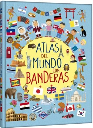 56401-ATLAS DEL MUNDO CON BANDERAS