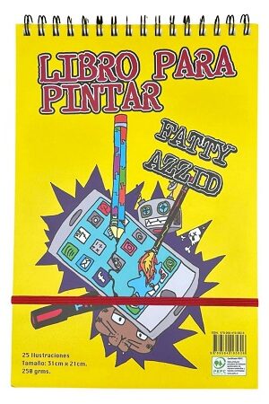 53283-LIBRO PARA PINTAR DE FATTY AZZID