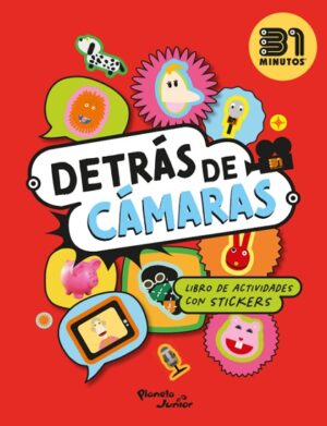 57616-DETRAS DE CAMARAS STICKERS : 31 MINUTOS