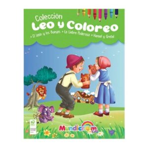 48647-EL LEON Y LOS BUEYES / LA LIEBRE PODEROSA / HANSEL Y GRETEL (COLECCION LEO Y COLOREO)