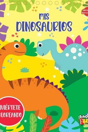 57913-MIS DINOSAURIOS : DIVIERTETE COLOREANDO