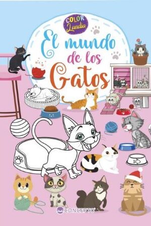 53647-EL MUNDO DE LOS GATOS : COLORLANDIA