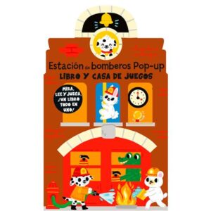 54238-ESTACION DE BOMBEROS POP-UP : LIBRO Y CASA DE JUEGOS