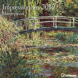 3273-2019 IMPRESSIONISM GRID CALENDAR