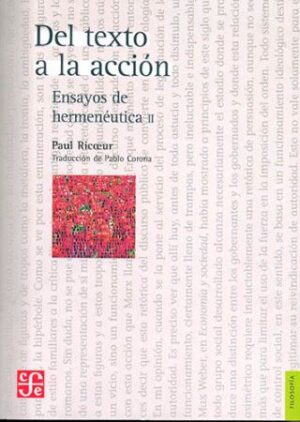 58277-DEL TEXTO A LA ACCION : ENSAYOS DE HERMENEUTICA 2