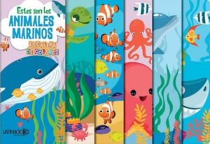 58327-ESTOS SON LOS ANIMALES MARINOS : ESCALERA DE COLORES