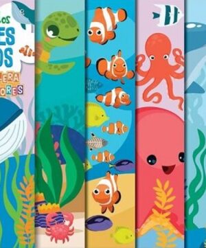 58327-ESTOS SON LOS ANIMALES MARINOS : ESCALERA DE COLORES