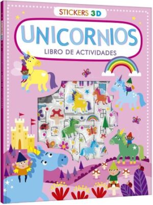 58394-UNICORNIOS LIBRO DE ACTIVIDADES / STICKERS 3D