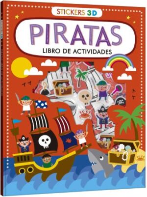 58433-PIRATAS LIBRO DE ACTIVIDADES / STICKERS 3D