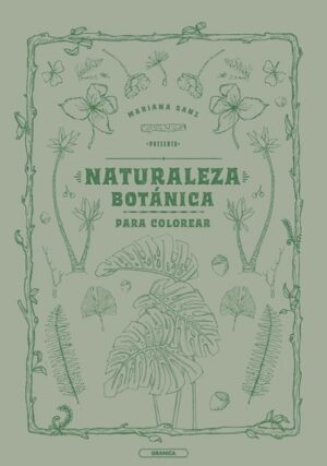 58889-NATURALEZA BOTANICA PARA COLOREAR