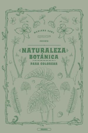 58889-NATURALEZA BOTANICA PARA COLOREAR