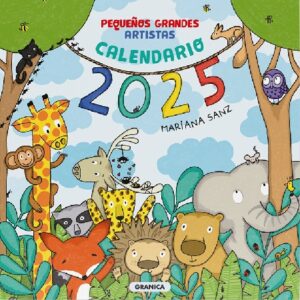59259-CALENDARIO PEQUEÑOS GRANDES ARTISTAS 2025 DE PARED