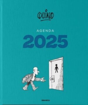 59266-AGENDA QUINO 2025 ENCUADERNADA TURQUESA