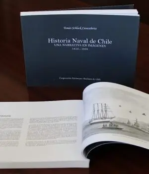 60426-HISTORIA NAVAL DE CHILE UNA NARRATIVA EN IMAGENES (2 TOMOS)