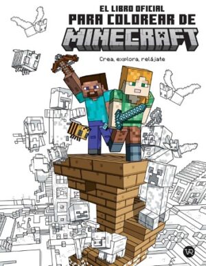 62036-MINECRAFT EL LIBRO OFICIAL PARA COLOREAR