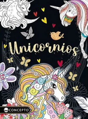 62285-RELAX ARTE SERIE GLITTER UNICORNIOS