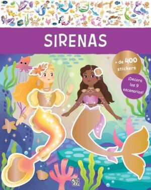 62642-SIRENAS STICKERS CREATIVOS