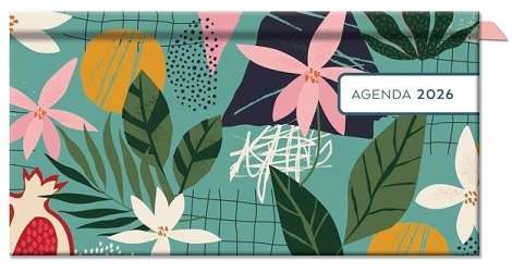63544-AGENDA POCKET 2026 : FLORES