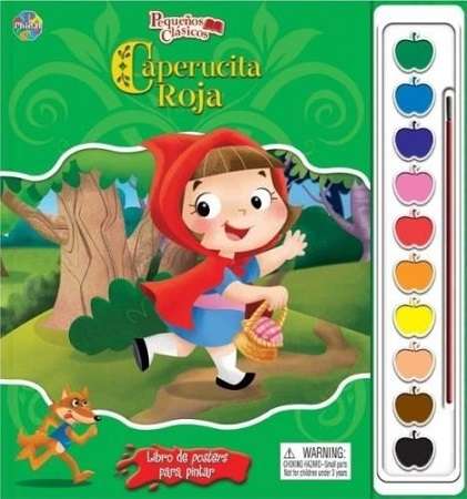 63959-CAPERUCITA ROJA : LIBRO DE POSTERS PARA PINTAR