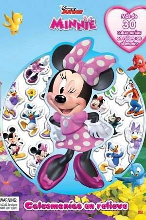 63943-DISNEY MINNIE CALCOMANIAS EN RELIEVE