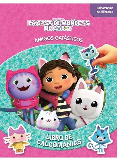 63771-LA CASA DE MUNECAS DE GABBY LIBRO DE CALCOMANIAS