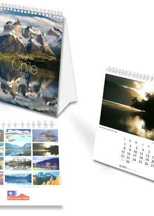 64214-CALENDARIO ESCRITORIO 2026 : RECORRIENDO CHILE
