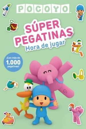 64522-POCOYO SUPER PEGATINAS HORA DE JUGAR