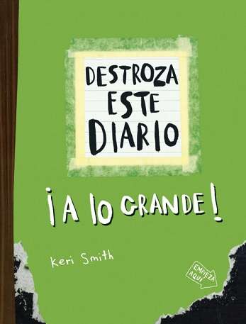 64466-DESTROZA ESTE DIARIO. A LO GRANDE - VERDE FLUOR