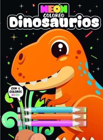65577-DINOSAURIOS NEON COLOREO