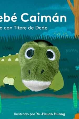 65309-BEBE CAIMAN LIBRO CON TITERE DE DEDO