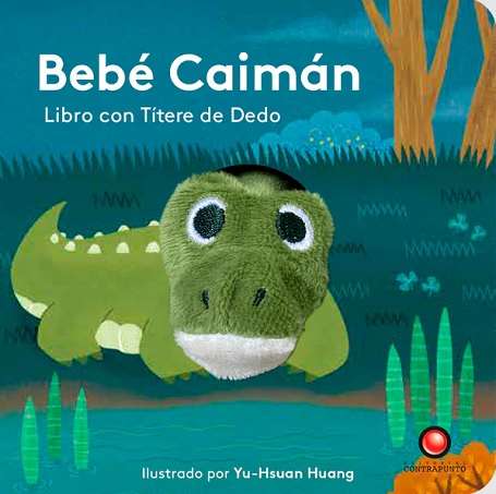 65309-BEBE CAIMAN LIBRO CON TITERE DE DEDO