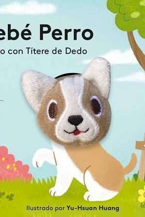 65310-BEBE PERRO LIBRO CON TITERE DE DEDO