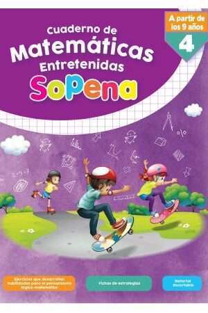 48691-CUADERNO DE MATEMATICAS ENTRETENIDAS SOPENA 4 BASICO
