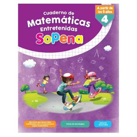 48691-CUADERNO DE MATEMATICAS ENTRETENIDAS SOPENA 4 BASICO