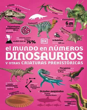66392-EL MUNDO EN NUMEROS: DINOSAURIOS Y OTRAS CRIATURAS PREHISTORICAS