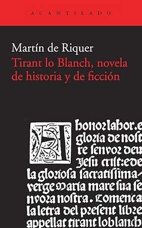 66341-TIRANT LO BLANCH, NOVELA DE HISTORIA Y DE FICCION