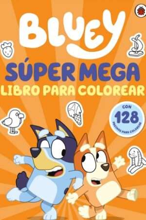 66957-BLUEY. SUPER MEGA LIBRO PARA COLOREAR