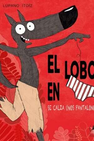 66860-EL LOBO EN CALZONCILLOS SE CALZA UNOS PANTALONES