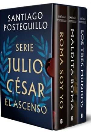 67108-SERIE JULIO CESAR: EL ASCENSO (EDICION ESTUCHE CON: ROMA SOY YO, MALDITA ROMA, LOS TRES MUNDOS)