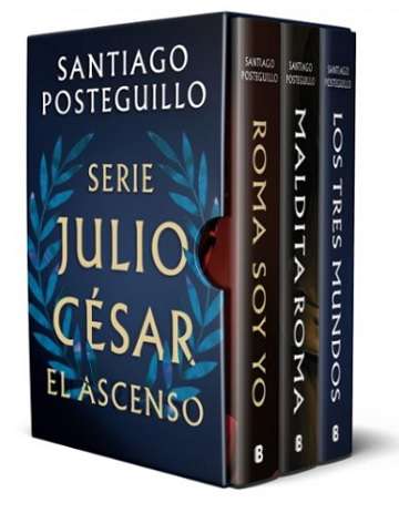 67108-SERIE JULIO CESAR: EL ASCENSO (EDICION ESTUCHE CON: ROMA SOY YO, MALDITA ROMA, LOS TRES MUNDOS)
