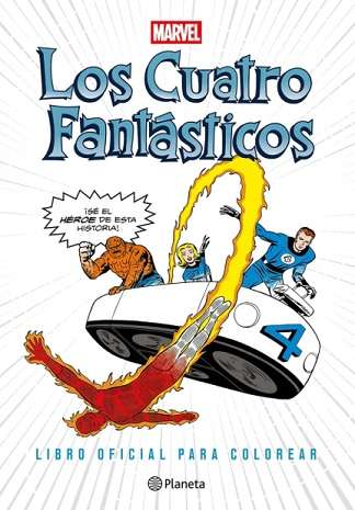 62727-LOS CUATRO FANTASTICOS. LIBRO OFICIAL PARA COLOREAR