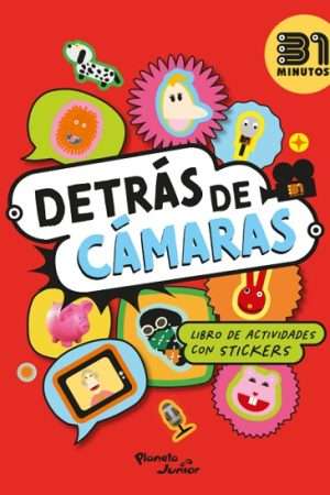57616-DETRAS DE CAMARAS STICKERS : 31 MINUTOS