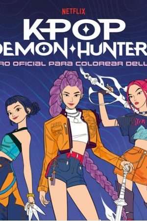 68239-KPOP DEMON HUNTERS LIBRO PARA COLOREAR