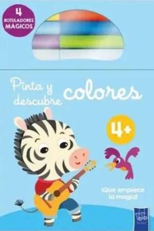69195-PINTA Y DESCUBRE COLORES: CEBRA