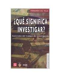8174-QUE SIGNIFICA INVESTIGAR?